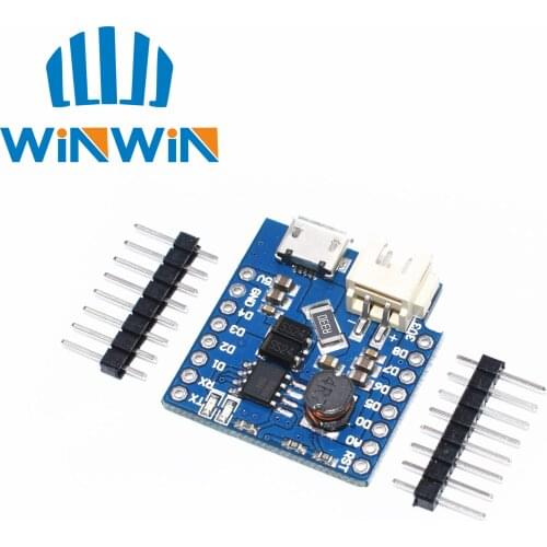 Battery Shield For D1 mini single lithium battery charging & boost