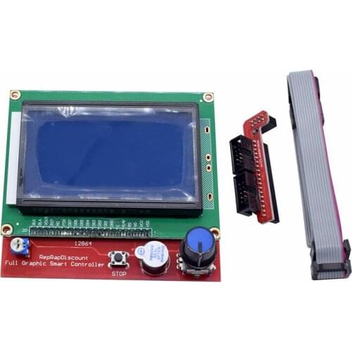 12864 LCD Control Panel Smart Controller Display Compatible with Ramps 1.4 Ramps For RepRap Mendel 3D Printer