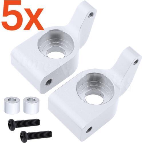 5pair Rear Hub Carrier(L/R)(Al.) Upgrade part for 1/16 HQ 731 732 733 734 Buggy/Monster Truck /Truck/ Rally