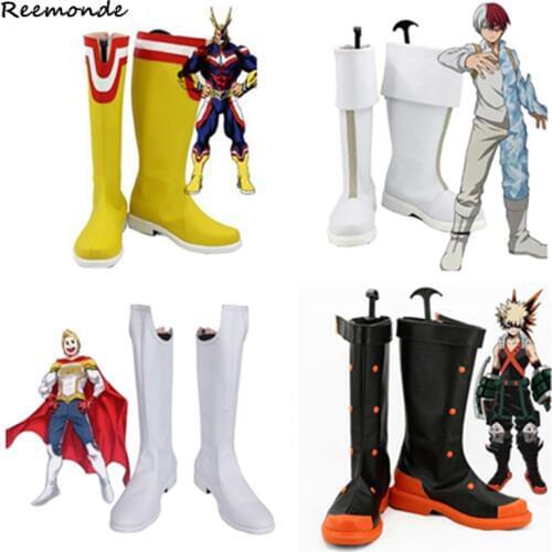Boku No Hero Academia All Might Shoto Todoroki Bakugou Cosplay Shoes My Hero Academia Mirio Togata Boots Shoes Party For Man Boy