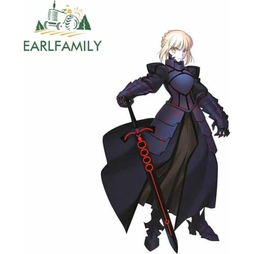 EARLFAMILY 13cm x 7.6cm for Fate DIY Motorcycle Car Stickers Custom Printing Graffiti Sticker Waterproof Window Trunk Decal