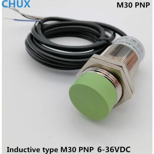 Inductive Proximity Sensor PNP M30 15mm Sensing Detect distance IM30-15-DPA DPB NO NC 6-36V DC Proximity Switch