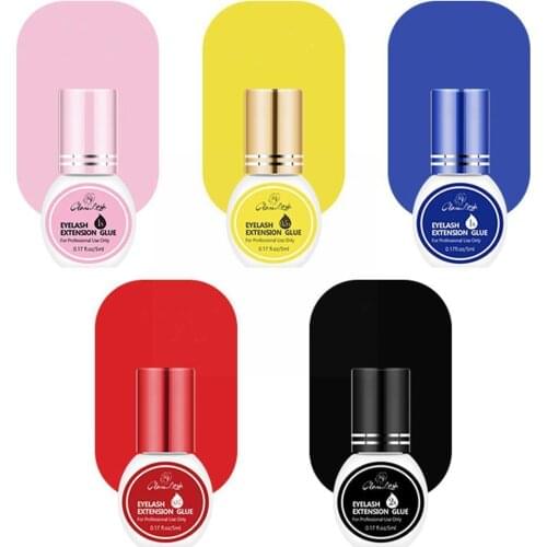Eyelash Extension Glue Individual False Lashes Black Adhesive For Professional Use Kit 0.3-2 Time Dry Sec