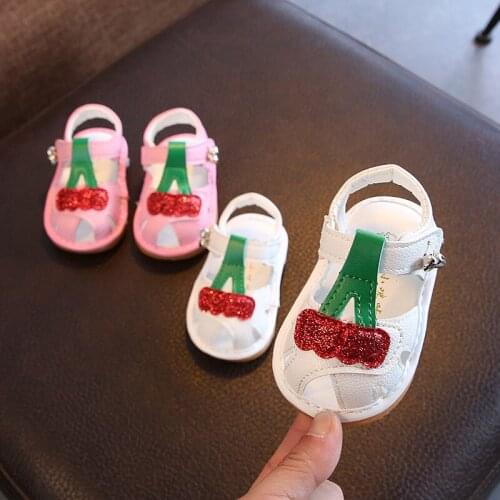 Summer Baby Sandals Toddler First Walkers Non-slip Baby Boys Girls Casual Sandals Soft Non-slip Bottom SSS024