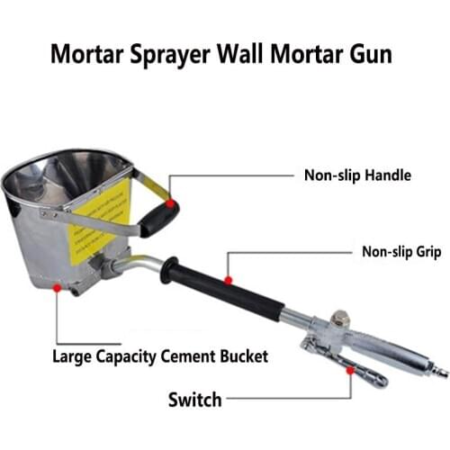 Wall Mortar Cement Spray Gun