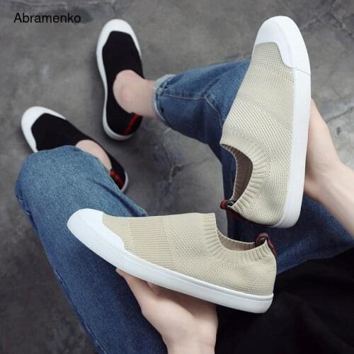 Girls School Casual Mesh Sneakers Women Vulcanized Summer Breathable Flats Shoes Plus Size 35- 44 Female Sneakers