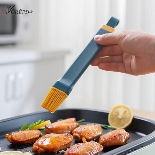 OYOREFD Nordic Kitchen Silicone Oil Brush Baking Basting Brushes Kitchen Cooking Baking Accessories Kitchen Gadgets