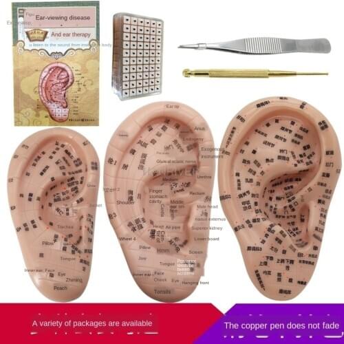 Auricular point stick ear model Auricular point probe ear bean paste seed paste ear paste