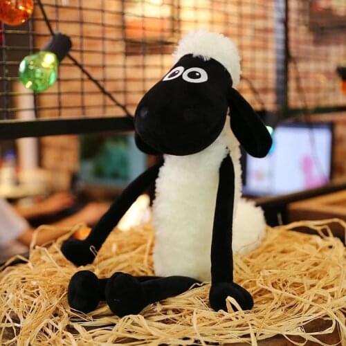 Long-legged Cute Sheep Plush Doll Toy Accompany Baby Sleep Comforting Doll For Childrens Day & Mothers Day & Birthday Gift