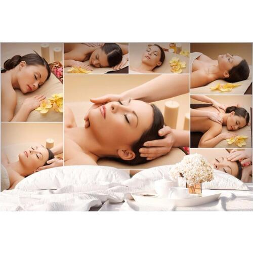 Custom photo mural 3d wallpaper Beautiful woman beauty and health SPA background wall 3d wall murals wallpaper for living room