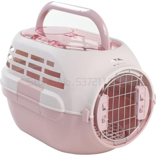 Cat bag cat cage go out portable travel tow box car small and medium sized dog cage space capsule air box