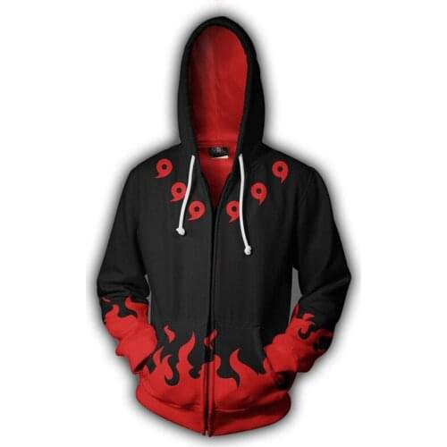 Hoodie Cosplay Costume Uchiha Sasuke Hatake Kakashi Ootutuki Jiraiya Men Zipper Coat Outfit Hoodies Sweatshirt