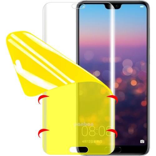 For Huawei Mate 9 10 20 lite Pro P20 pro lite Screen Protector Nano Soft TPU Film on mate 20 lite Full Protective Film Protector