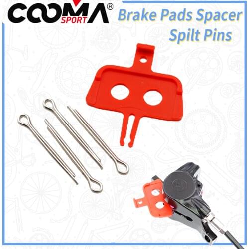 Bicycle Disc Brake Pads Pins, Split Pins, 10 pcs for 10 brake pads