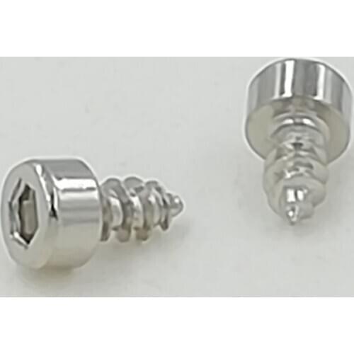 100pcs/Lot M3X6 Metric Thread 304 Stainless Steel Hex Socket Head Cap self tapping Screw Bolts