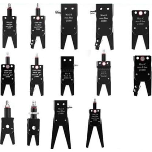 Manipulator accessories pneumatic fixture Chuck clip water clip air clip Mini small injection molding machine Mini Tianxing