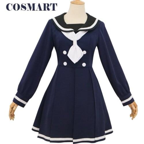 Anime ZOMBIE LAND SAGA Konno Junko Cosplay Costume Uniform Dress+Tie+Headwear+Socks Halloween Party Suit For Women Outfit New