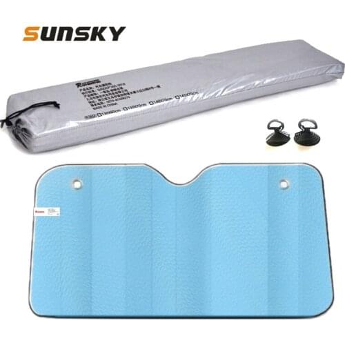 Car Sunscreen Heat Insulation Sun Visor Aluminum Foil Five-Layer Thickening,145x70cm