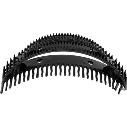 Black Hair DIY Accessories Comb Hairpin Insert Updo Tuck Hair Styling Pad
