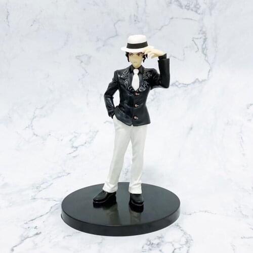 17cm Kawaii Boss Kibutsuji Muzan Japan Anime Action Figure PVC Toys Cute Demon Slayer Dolls Room Decor Collection Gift for Boys