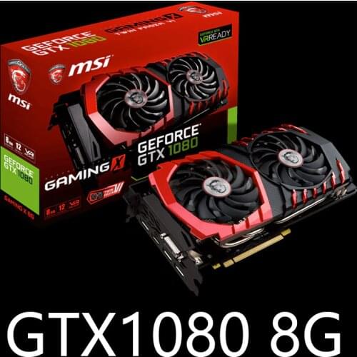 Video card GAMING gtx 1080 8gb NVIDIA GDDR5 256bit 10010MHz 6 Pin 8 Pin
