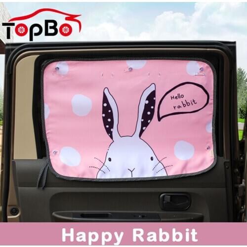 Cartoon Car Side Window Sunshade Car Sunscreen Curtain for Baby Child Kids Sun Visor UV Protection Curtain