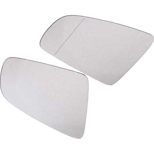 L&R Door Wing Rearview Heated Mirror Glass For Audi A3 S3 A4 S4 A6 S6 2001-2008