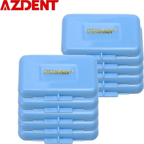 AZDENT 10 Boxes/lot Orthodontic Wax Teeth Whitening Mint Scent Dental Orthodontics Ortho Wax For Braces Gum Irritation