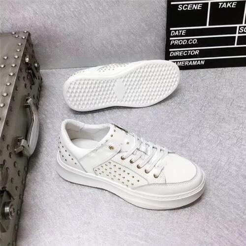 Autumn Fashion Design Lace-Up Men Casual Man Shoes Waterproof comfortable footwear black white man shoes