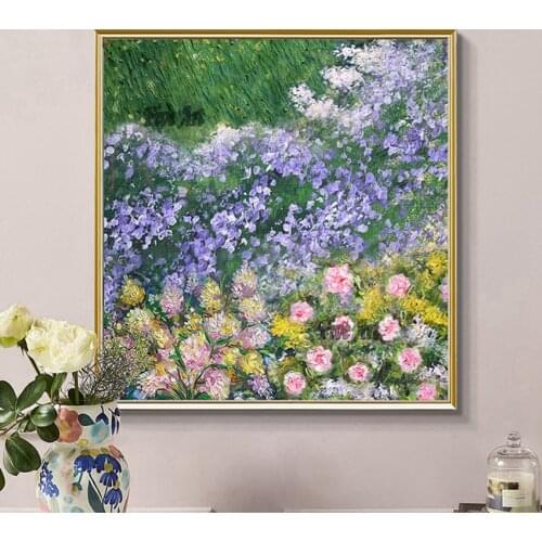 Palette Knife Abstract 3D Texture Canvas Oil Painting No Frame Colorful Wall Picture Flowers Art On Canvas For Home Showpieces