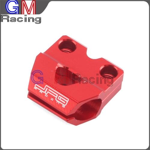 Motorcycle CNC Aluminum Front Brake Line Hose Clamps Holder For HONDA CR80R CR85R CRF150R CR125R CR250R CRF450R XR250 XR400 CRM