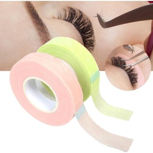 Professional Transparent fake lash Eyeliner tapes Eyelash Sticker Fabric Eyelash Tape Extended Eyelash Extension Under Patches