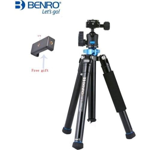 Benro tripods IS05 Travel tripod reflexed Self lever travel light tripod SLR digital camera portable handset head wholesale