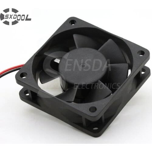SXDOOL fan 12v silent CR0612LB-C70GL 6020 6CM 60mm 12V 0.08A silent quiet computer case pc cooler cooling fans