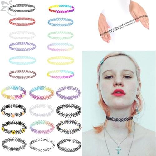 ZS Chokers On The Neck