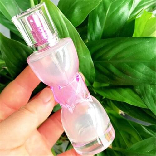 30ml New Hourglass Color Spray Bottle Perfume Empty Glass Bottle 100PCS/LOT