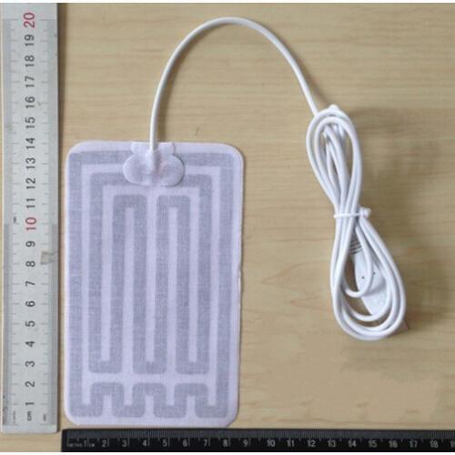NEW 5pcs 8 * 13CM USB5V Heaters Heaters charging treasure