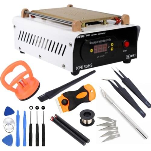 UYUE 948T 7\"inch Preheat Separate Machine LCD Screen Separator Built-in Vacuum Pump Split Screen Machine Phone Heating Platform