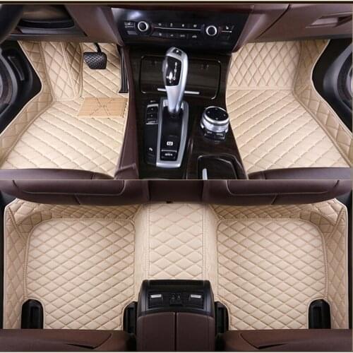 Car Floor Mats for toyota chr corolla auris land cruiser 100 YARIS AVENSIS Aygo VERSO 2000-2020 Carpets Rugs tapetes para carro