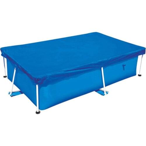 Swimming Pool Cover Rainproof Dust Cover PE Cover Cloth Mat Cover Frame Pool For Garden