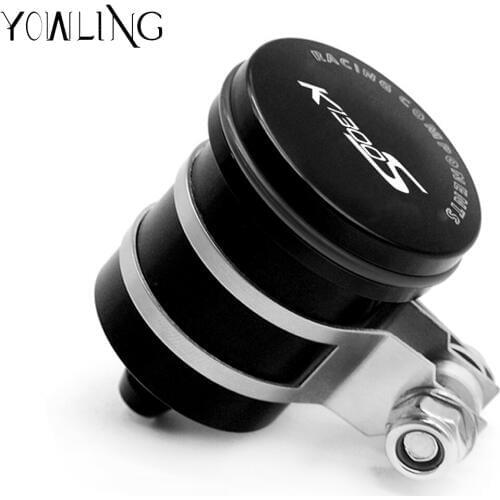 CNC Aluminum Motorcycle Clutch Tank Cylinder Master Oil Cup Brake Fluid Reservoir For bmw K1300S 2009 2010 2011 2012 2013 2014