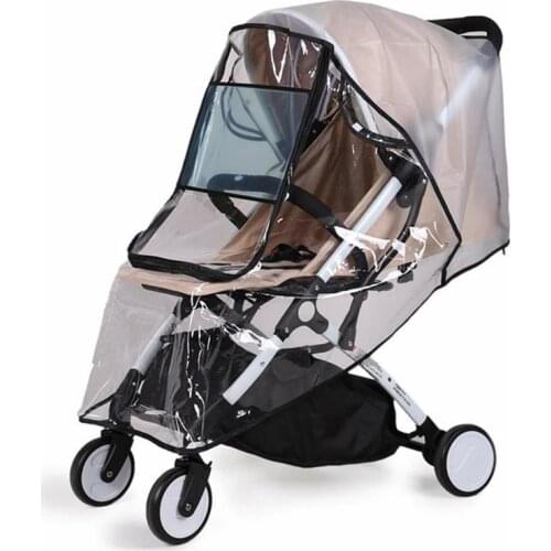 Baby carriage rain cover non-toxic and odorless baby stroller windproof rain cover