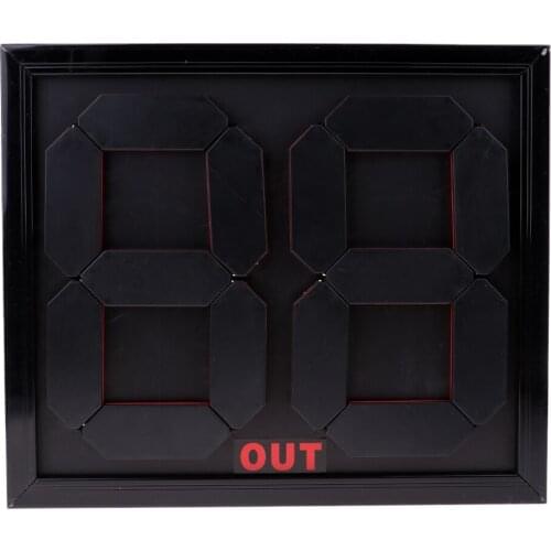 Football Substitution Card Double Side Display 4-digits Fluorescent Display