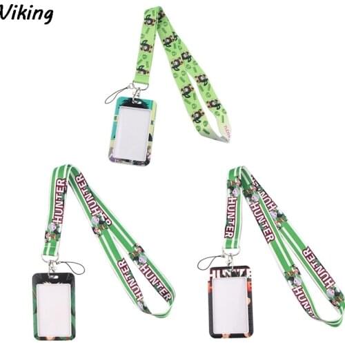 G1725 Anime Card Holder ID Holder Man Woman Bus Card Holder Staff Card With Lanyard