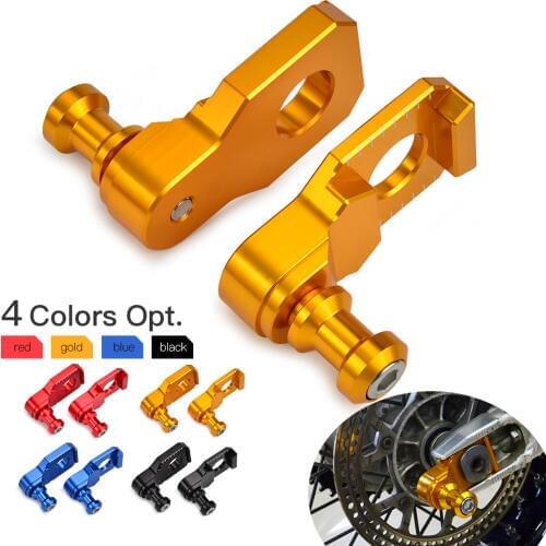Racing Axle Block Chain Adjuster For Suzuki GSXR600 GSXR750 GSX-R GSXR 600 750 2011-2019 2014 2015 2016 2017 2018 Spindle Slider