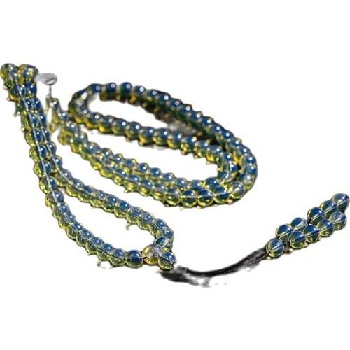 Lanpo hand string 108 beads of Buddha multi Circle Bracelet, amber beads of honey wax for men and women