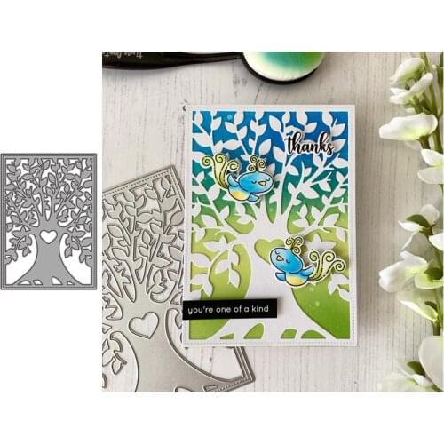 Tree Metal Cutting Dies for Scrapbooking Handmade Tools Mold Cut Stencil New 2021 DIY Card Make Mould Model Craft Decoration