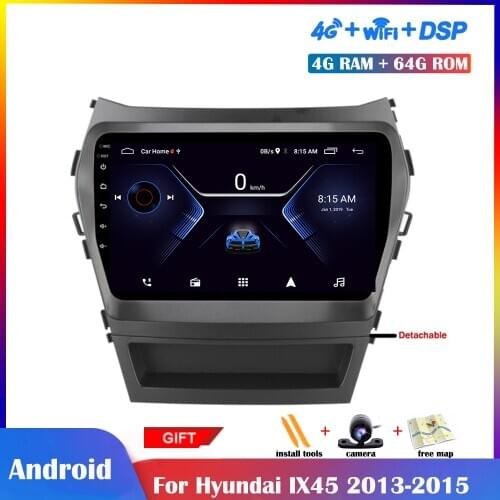 10.1inch Android Multimedia Player For Hyundai Santa Fe 2013-2015 Car Radio Stereo Navigation DSP Touch IPS Screen Bluetooth