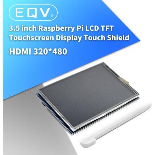 New 3.5 inch Raspberry Pi LCD TFT Touchscreen Display Touch Shield, Raspberry pi 2 Model B LCD Touch Screen+Stylus Free Shipping