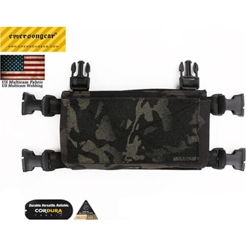 EMERSONGEAR SS Style Micro Fight Chassis MK4 Hunting Vest Chest Rig Bag Tactcal Holster EM9572